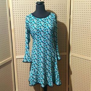 Michael Kors flounce sleeve, flower dress